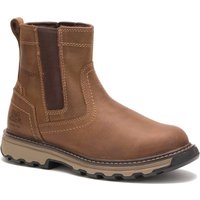Caterpillar Mens Pelton Safety Boots Beige Size 7