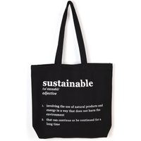 Organic Cotton Canvas Tote Bag - Sustainable