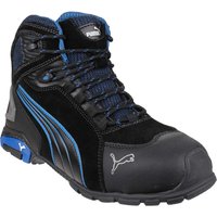 Puma Mens Safety Rio Mid Safety Boots Black Size 7