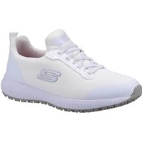 Skechers Work Ladies Squad Shoe White Size 2