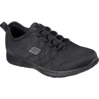 Skechers Ghenter Srelt Womens Safety Shoes Black Size 6