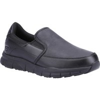 Skechers Nampa Annod Womens Work Shoes Black Size 8