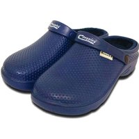 Town and Country Fleecy EVA Cloggies Garden Shoes Navy Blue Size 7