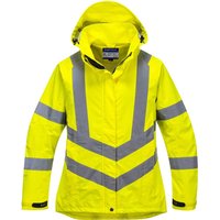 Oxford Weave 300D Ladies Class 3 Hi Vis Jacket Yellow M