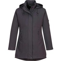 Portwest Carla Womens Softshell Jacket Grey S