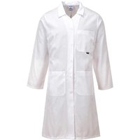 Portwest Womens Standard Work Coat White 2XS
