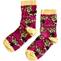 Save the Giraffes Bamboo Socks for Kids | UK Kids 6-9 | Age 3-5 yrs