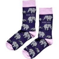 Save the Elephants Bamboo Socks | UK Adult 4-7