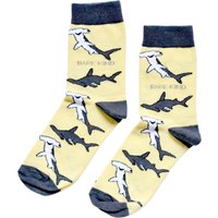 Save the Sharks Bamboo Socks | UK Adult 4-7
