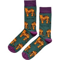 Save the Tigers Bamboo Socks | UK Adult 4-7