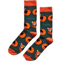 Save the Red Pandas Bamboo Socks | UK Adult 4-7