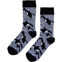Save the Orcas Bamboo Socks | UK Adult 7-11