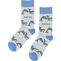 Save the Dolphin Bamboo Socks | UK Adult 4-7