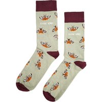 Save the Tiger Moth Bamboo Socks | UK Adult 4-7