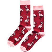 Save the Flamingos Bamboo Socks | UK Adult 4-7