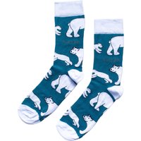 Save the Polar Bears Bamboo Socks | UK Adult 4-7