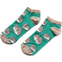 Hedgehog Bamboo Trainer Socks | UK Adult 4-7