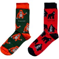 The Ape 2 Pack Bamboo Sock Set | UK Adult 4-7