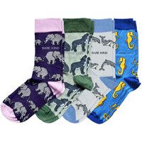 Wild at Heart Bamboo Sock Set | UK Adult 4-7