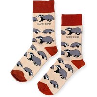 Save the Badgers Bamboo Socks | UK Adult 4-7
