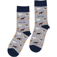 Save the Purple Dog Bamboo Socks | UK Adult 4-7