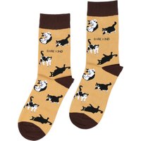 Save the Brown Cat Bamboo Socks | UK Adult 4-7