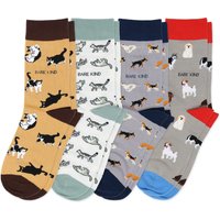 The Paws & Claws Bamboo Sock Set | UK Adult 4-7
