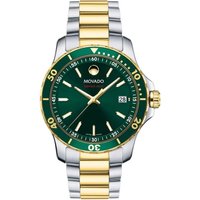 Movado 2600147 800 Green Dial Two-tone Men's Watch