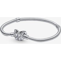 Pandora Moments Butterfly Clasp Snake Chain Bracelet 20 cm