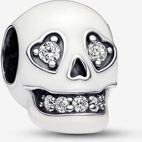 Pandora Glow-in-the-dark Sparkling Skull Charm