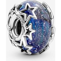 Pandora Galaxy Blue & Star Murano Charm