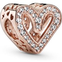 Pandora Sparkling Freehand Heart Charm