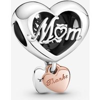 Pandora 789372C00 Thank You Mom Heart Charm