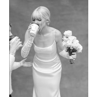 Custom Spandex Tulle Gloves with Button Detailing