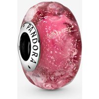 Pandora 798872C00 Wavy Pink Murano Glass Charm