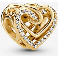 Pandora Sparkling Entwined Hearts Charm