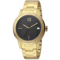 Esprit ES1G107M0075 Gold Strap Black Dial Mens Watch