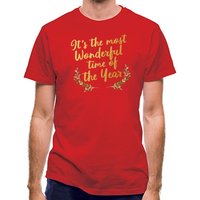 It's The Most Wonderful Time Of The Year classic fit.