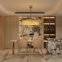 Arvia-Opulent Crystal Elegance Adjustable Chandelier