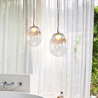 Elegant Nebula Coloured Glass Pendant Light (90% off)