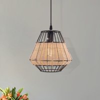 Hexagonal Woven Pendant Light for Natural Warmth and Modern Style (90% off)
