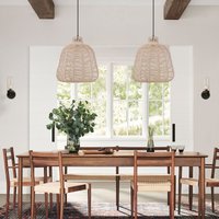 Handcrafted Rattan Pendant Light for Cozy Ambient Lighting