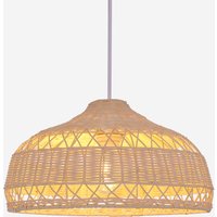 Minimalist Bamboo Cone Ceiling Light