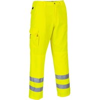 Portwest E046 Mens Class 1 Hi Vis Combat Trousers