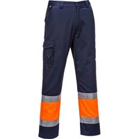 Portwest Hi Vis Two Tone Combat Trousers
