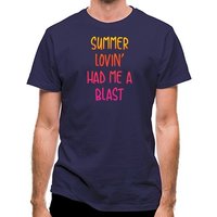 Summer Lovin’ Had Me A Blast classic fit.