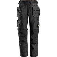 Snickers 6224 Mens Allround Work Canvas Stretch Fit Work Trousers Holster Pockets