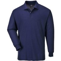 Portwest Mens Genoa Long Sleeved Polo Shirt