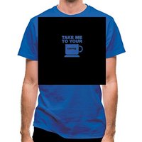 Take Me To Your Coffee classic fit.