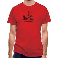Stuntman Works For Beer classic fit.
